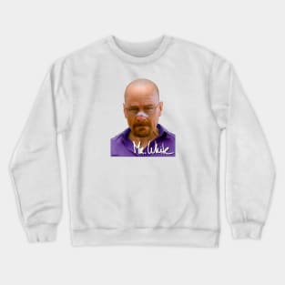 Breaking Bad - Mr White signed portrait Crewneck Sweatshirt